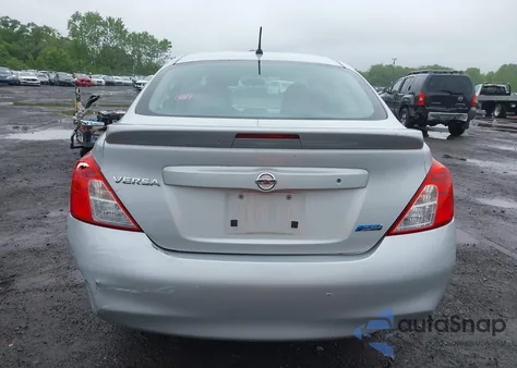 2014 Nissan Versa 1.6 S+ z USA, uszkodzony, nr VIN 3N1CN7AP3EL830455